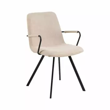 Sada 2 ks – Jídelní židle s područkami Selina