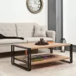 Dřevěný konferenční stolek Cosmo Rectus – 2. jakost