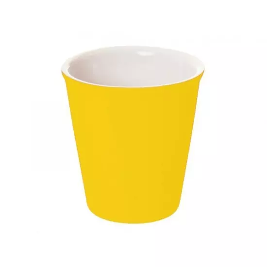 Cappuccino hrnek Silk – žlutý