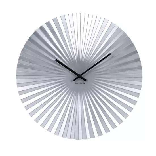 Nástěnné hodiny Sensu – stříbrné