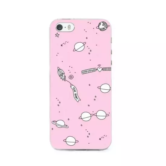 Kryt na iPhone 5/5s – Pink Space