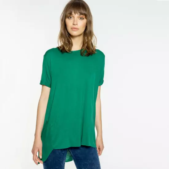Zelené oversize tričko