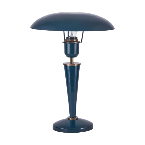 Tmavě modrá stolní lampa Opal