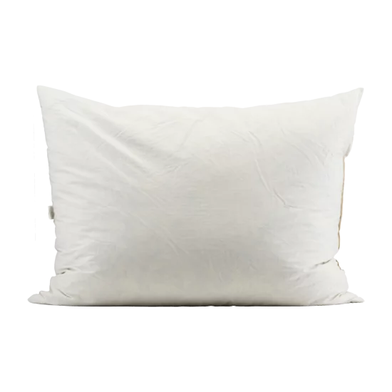 Bílý polštář 50x70 cm