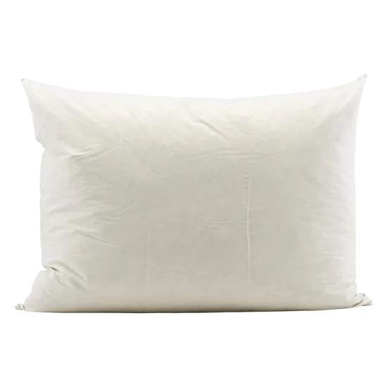 Bílý polštář 60x80 cm