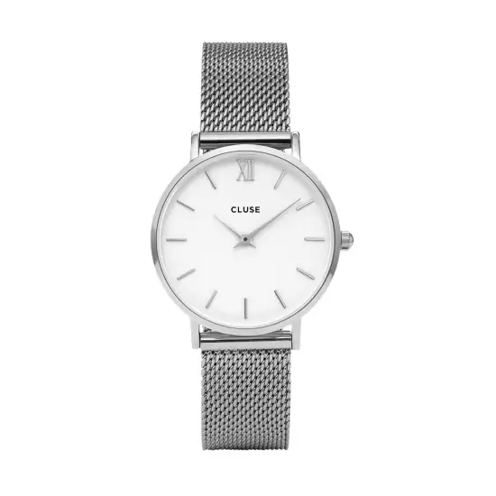Stříbrné dámské hodinky – Minuit Mesh