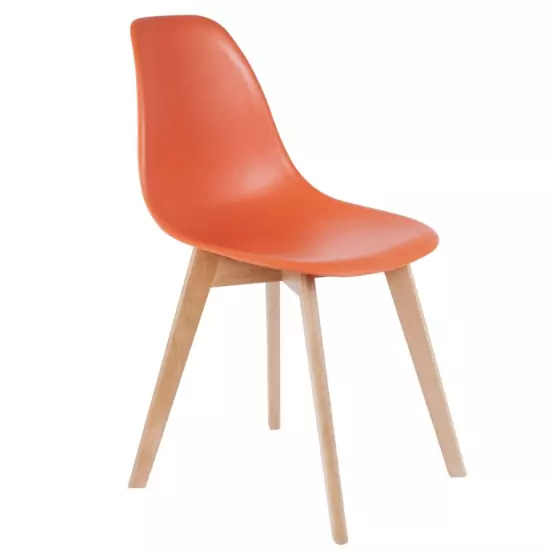 Sada 2 ks − Oranžová židle – Elementary
