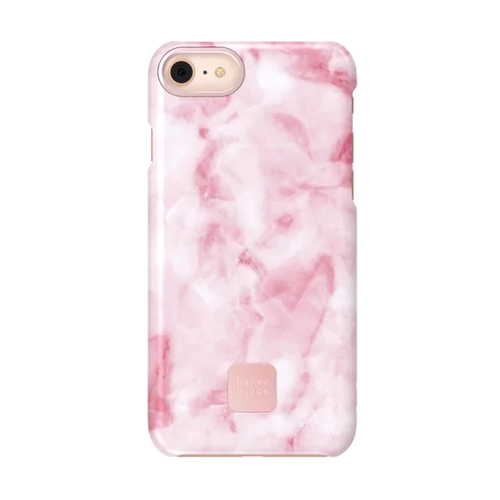 Ultratenký obal na iPhone 7/8 – růžový mramor