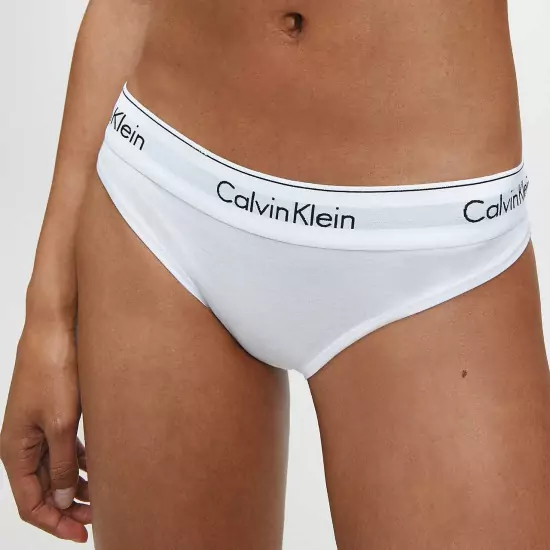 Bílé kalhotky Bikini Brief Modern Cotton