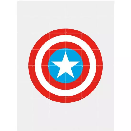 Skládaný obraz IXXI – Minimalism Captain America