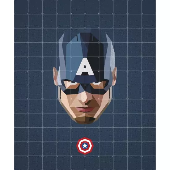 Skládaný obraz IXXI – Icon Captain America