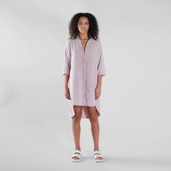 Růžové košilové šaty – Katmi Shirt Dress
