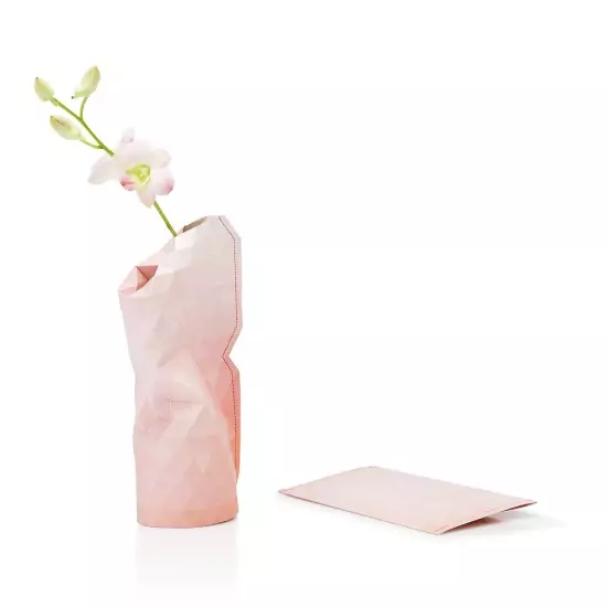 Malý papírový obal na vázu – Pink Tones