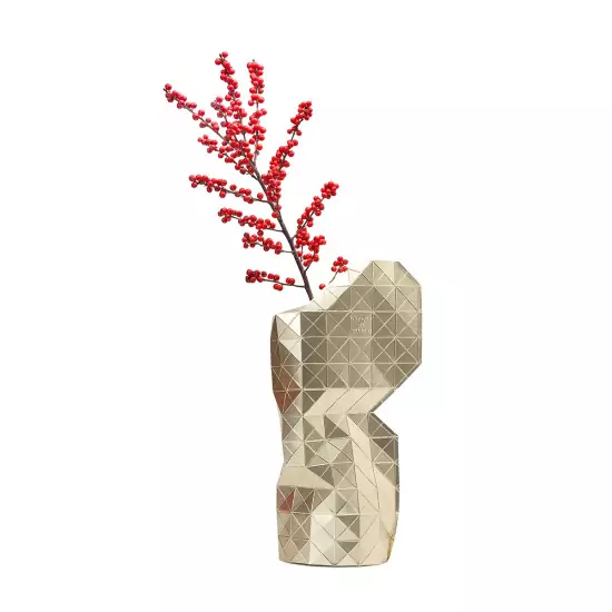 Papírový obal na vázu – Gold
