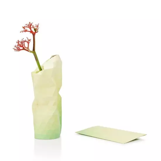 Malý papírový obal na vázu – Yellow Tones