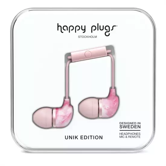 Sluchátka In-Ear – růžový mramor