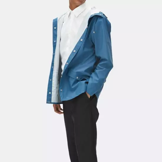 Modrá voděodolná bunda Jacket