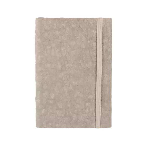 Zápisník z texturovaného papíru Elephant S – béžový