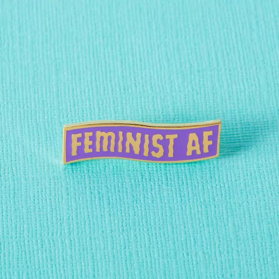 Odznáček Feminist AF