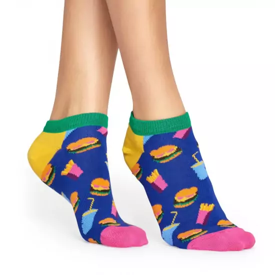 Modré kotníkové ponožky Hamburger