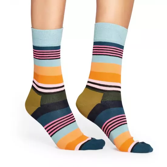 Barevné pruhované ponožky Multi Stripe