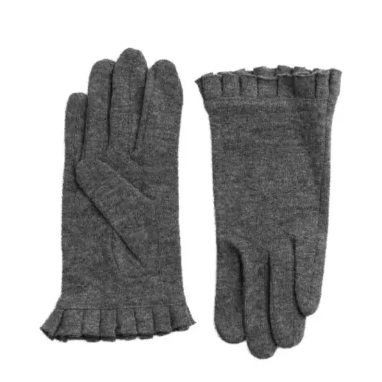 Tmavě šedé zimní rukavice