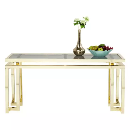 Konzolový stolek Rush - zlatý