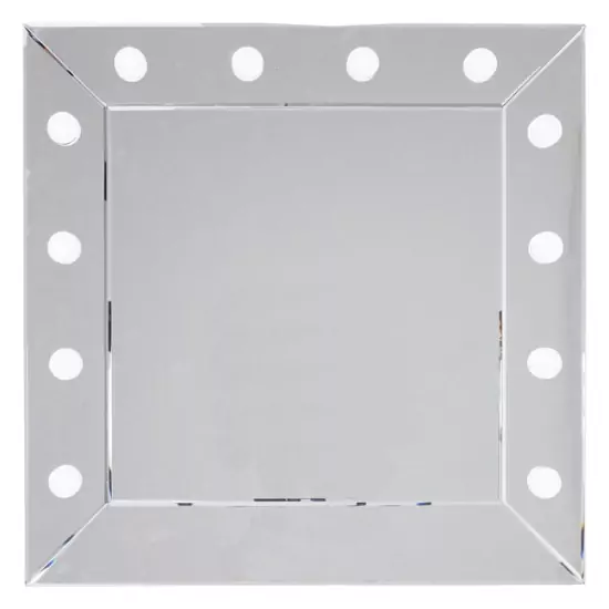 Zrcadlo Make Up Square 81 × 81 cm