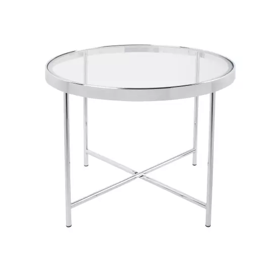 Velký stolek se skleněnou deskou