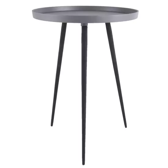 Vysoký šedý stolek Nimble