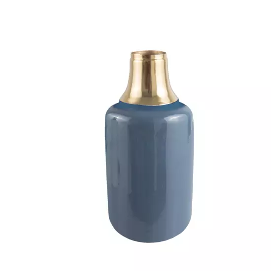Velká modro-zlatá váza Shine