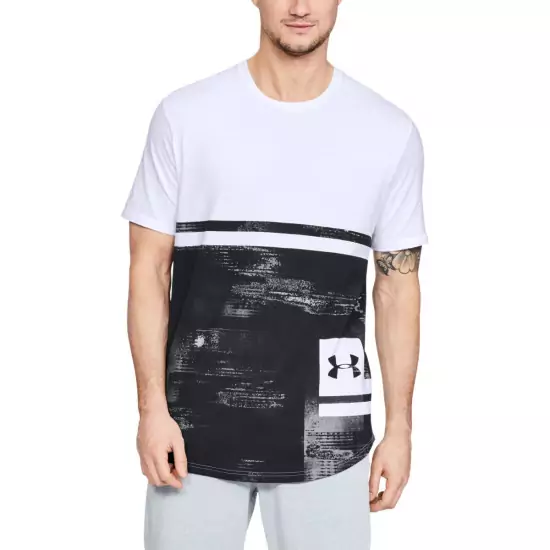 Bílé triko s potiskem Sportstyle Printed
