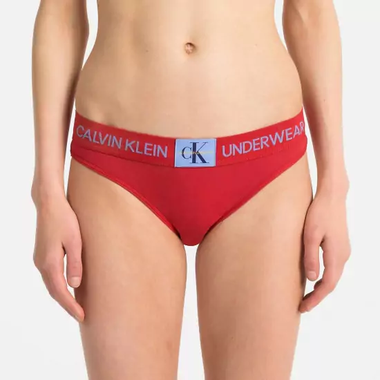 Červené kalhotky Bikini Monogram