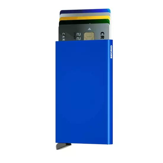 Modré pouzdro na karty Cardprotector