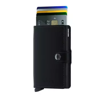 Černá peněženka Miniwallet Matte