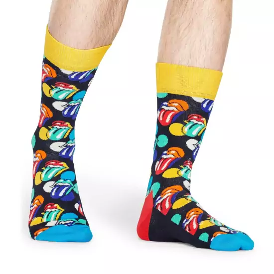 Barevné vzorované ponožky Rolling Stones Big Licks