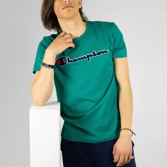 Zelené tričko Rochester Crewneck T-Shirt