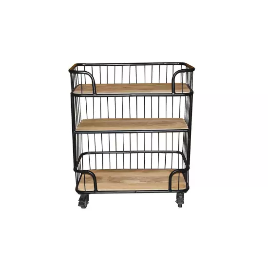 Kuchyňský servírovací vozík THIS & THAT – 75 × 38 × 90 cm