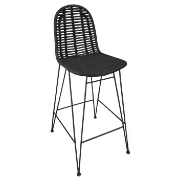 Barová židle RATTAN – 49 × 60 × 110 cm