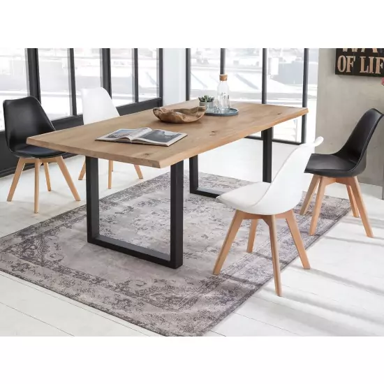 Jídelní stůl TABLES & BENCHES – 140 × 80 × 76 cm