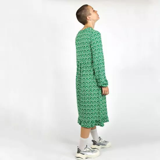 Zelené midi šaty