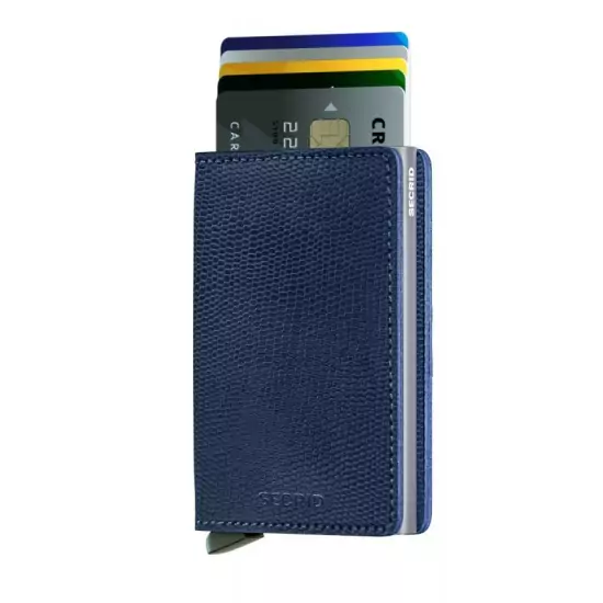 Modrá peněženka Slimwallet Rango