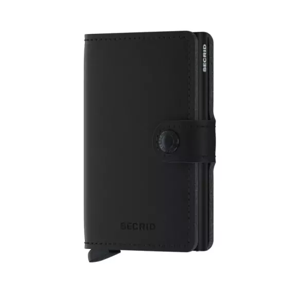 Černá peněženka Miniwallet Vegan Soft Touch