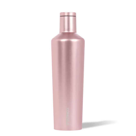 Láhev Canteen – metalická růžová (750 ml)