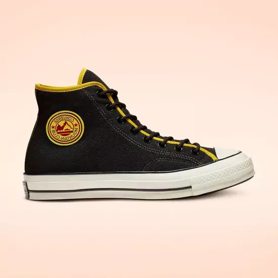 Chuck Taylor All Star 70's Archival Terry High Top Black