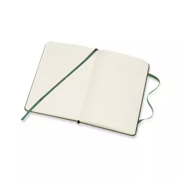 Zápisník tvrdý zelený