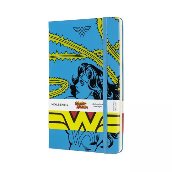 Wonder woman zápisník linkovaný L modrý (240 stran)