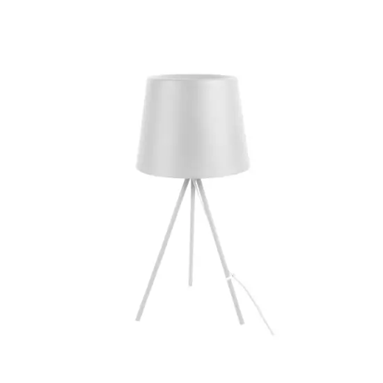 Stolní lampa Classy Metal – bílá