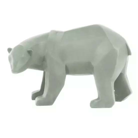 Sada 2 ks: Zelená soška Origami Bear