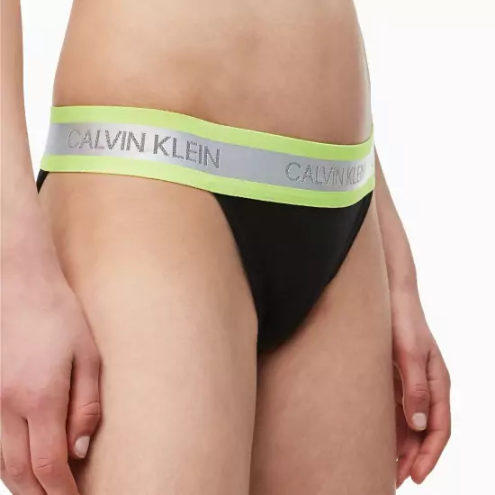 Černé kalhotky Calvin Klein Neon